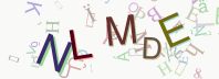This is a captcha-picture. It is used to prevent mass-access by robots. (see: www.captcha.net)